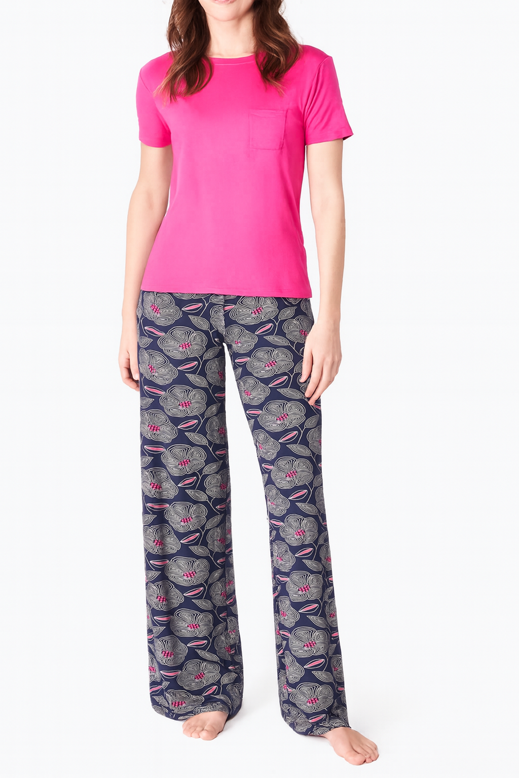 Pyjama long Femme Anémone Marine 1