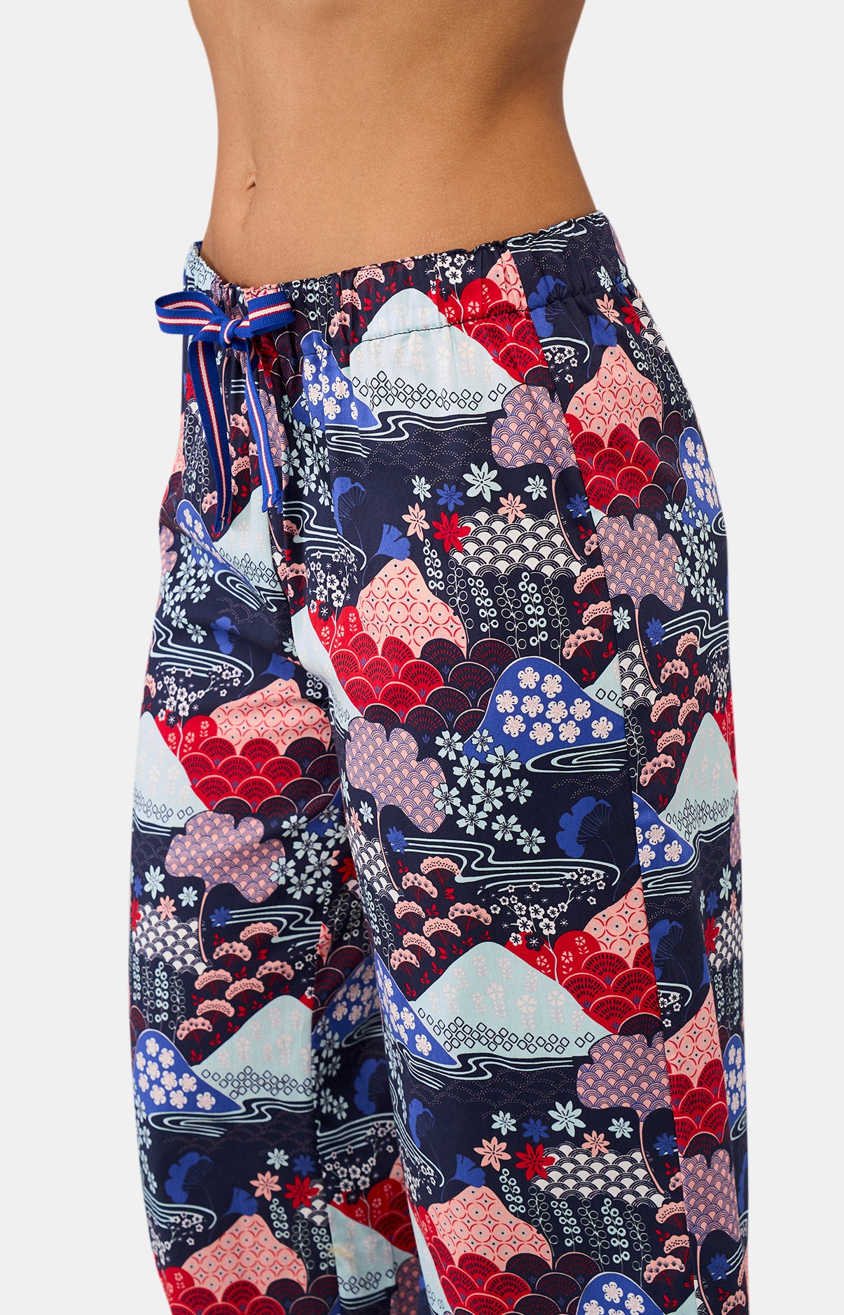 Pyjacorsaire Femme Fuji Rouge et Marine 6