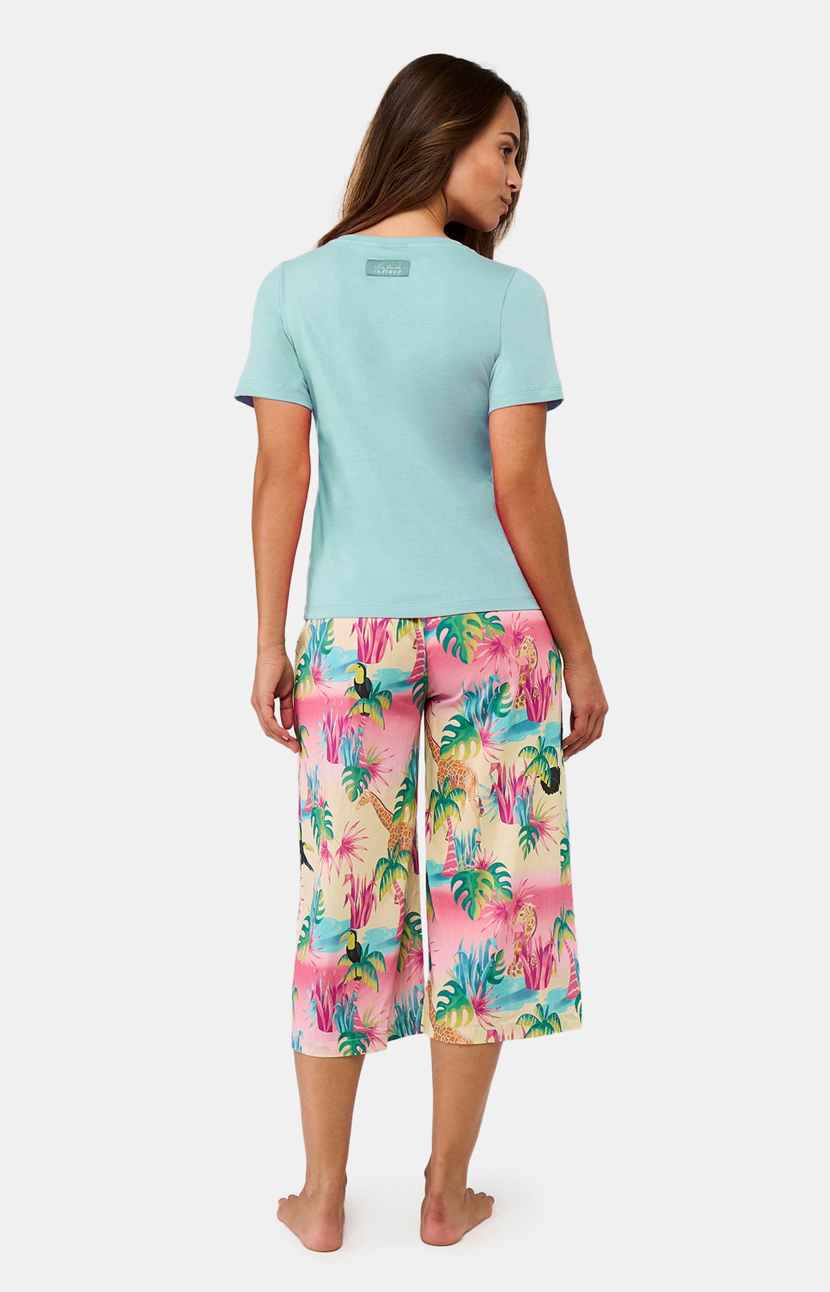 Pyjacorsaire Femme Oasis Vert et Multicolore 7