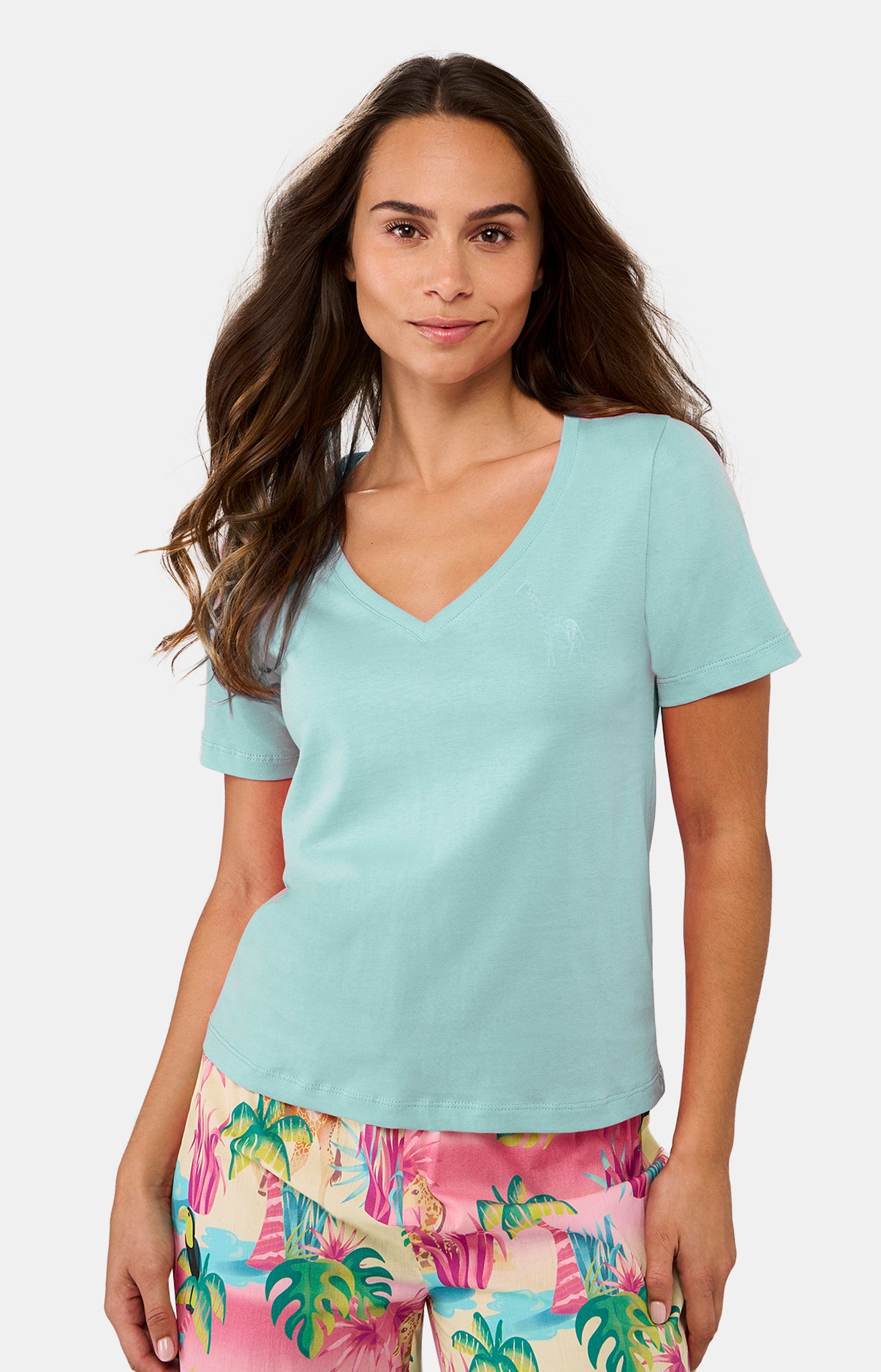 Pyjacorsaire Femme Oasis Vert et Multicolore 4