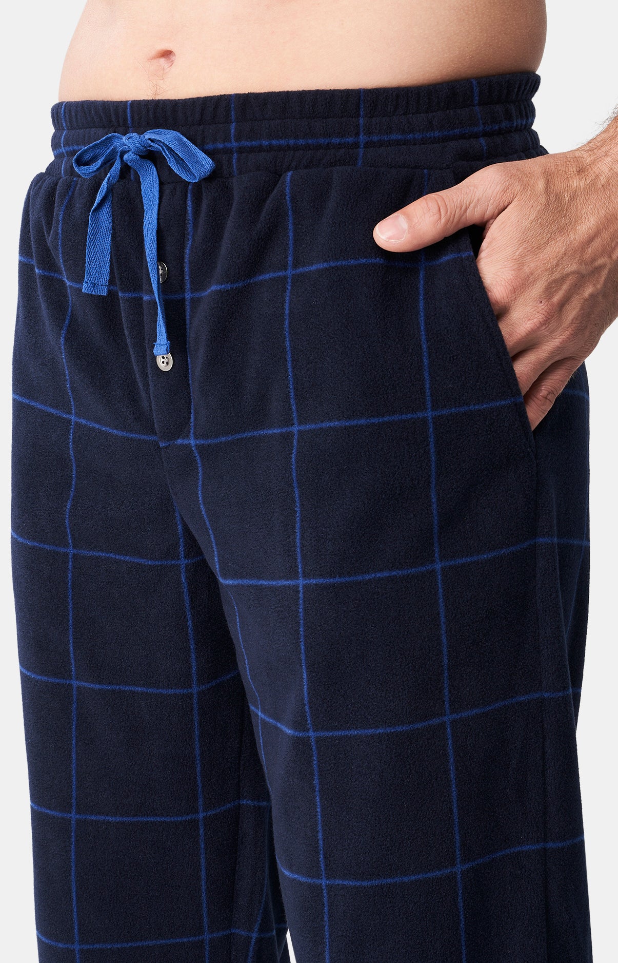 Pyjama long Femme Polaire Windsor Marine 6