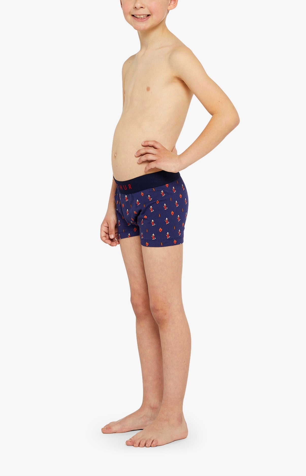 Boxer Enfant On Fire Marine 2