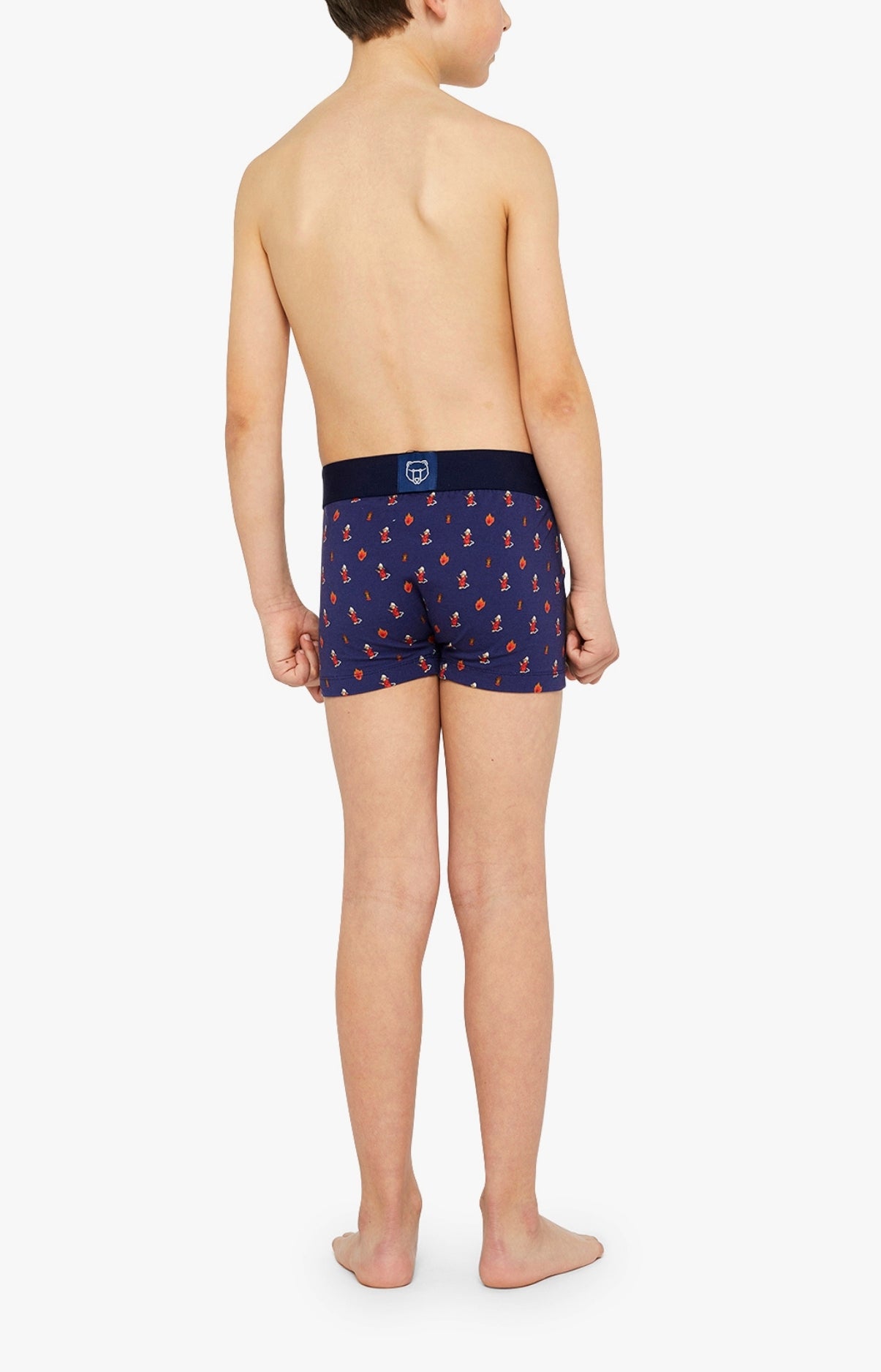 Boxer Enfant On Fire Marine 4