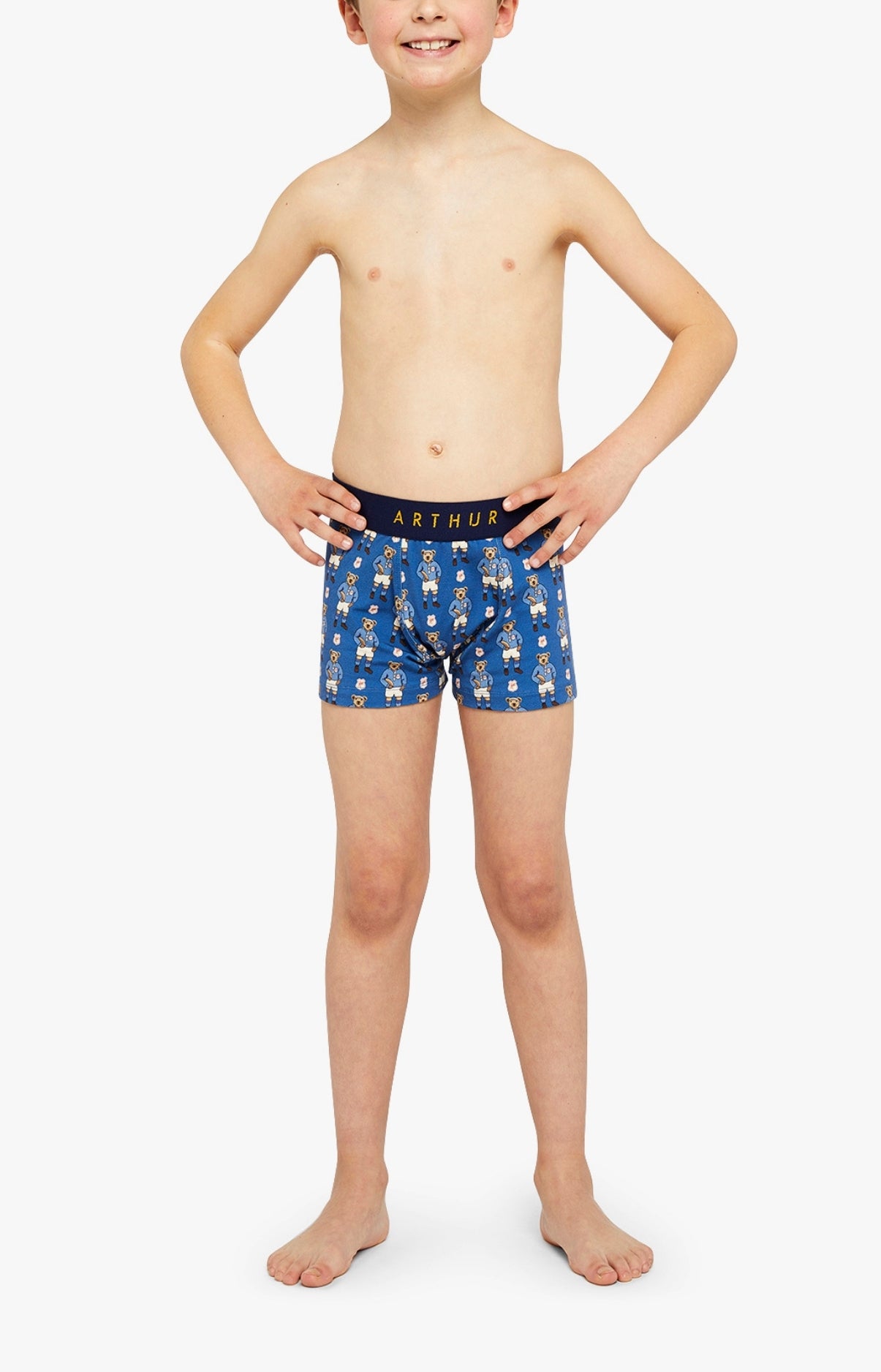 ATALANTA COSTUME BOXER LOGO BAMBINO BLU 2025/26 ATALANTA COSTUME BOXER LOGO BAMBINO BLU 2025/26