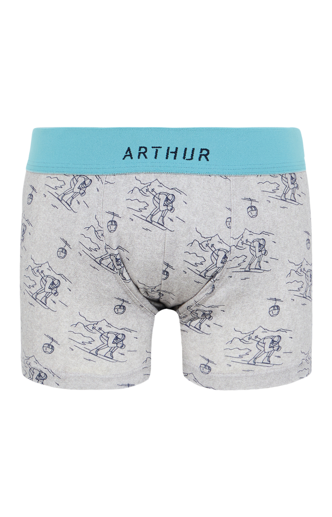 Boxers enfant Tout schuss GRIS 3