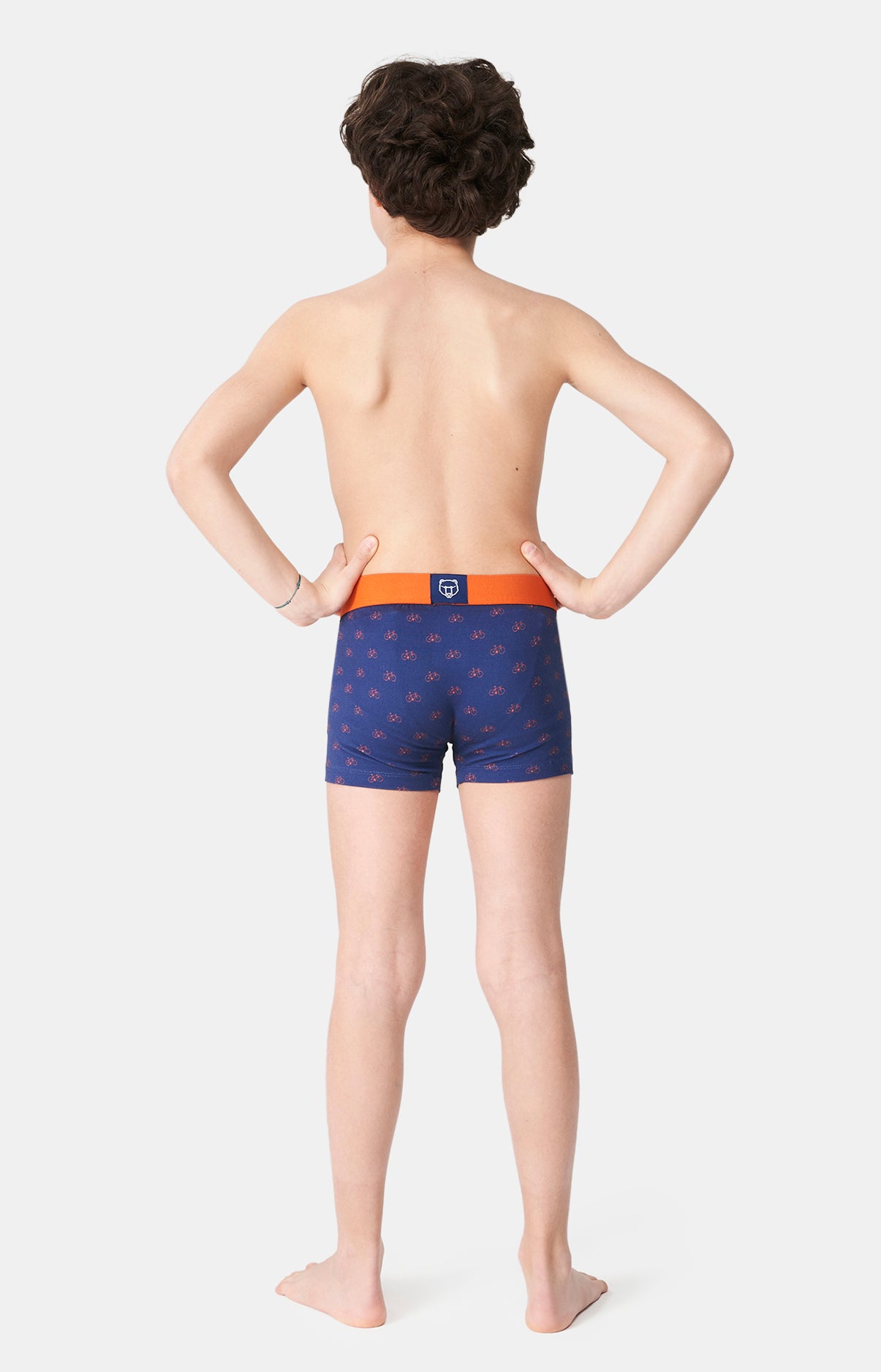 Boxer Enfant Vélo Marine 9