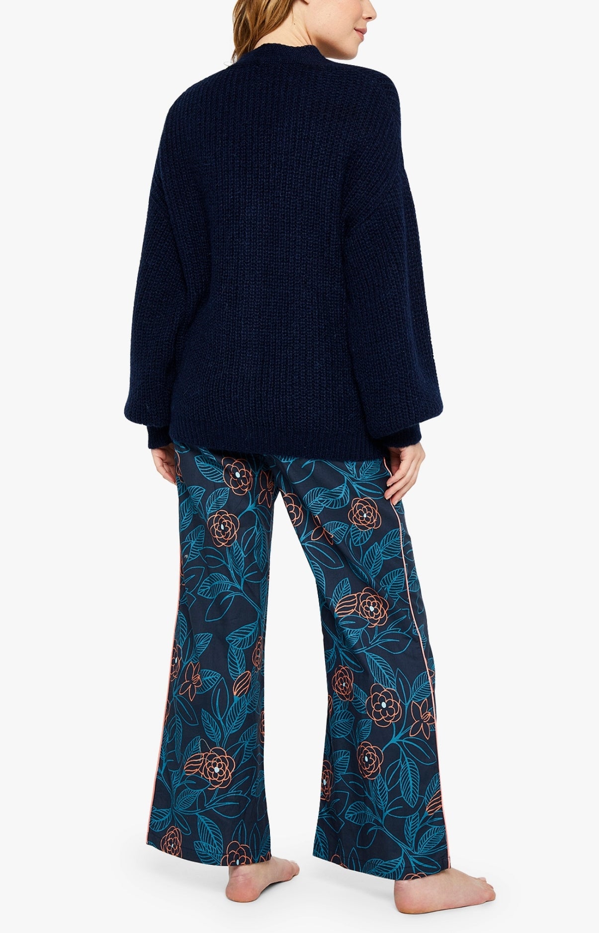 Gilet Femme Mohair Marine 5