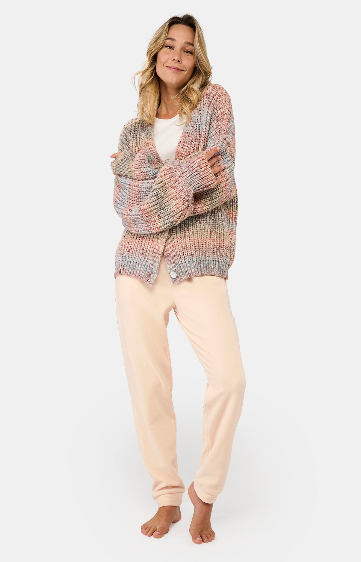 Gilet Femme Alpaga & Laine de Mérinos Multicolore 5