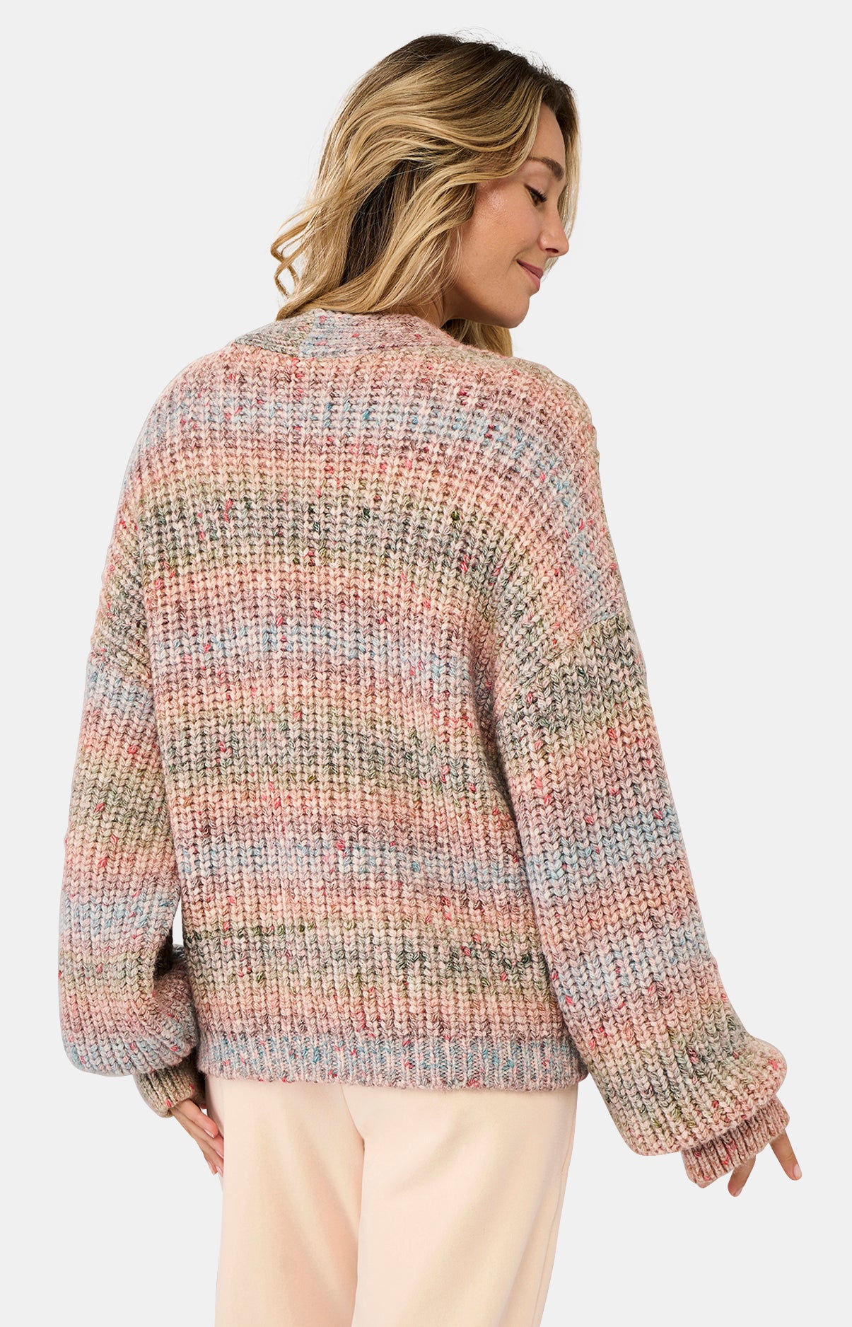 Gilet Femme Alpaga & Laine de Mérinos Multicolore 6