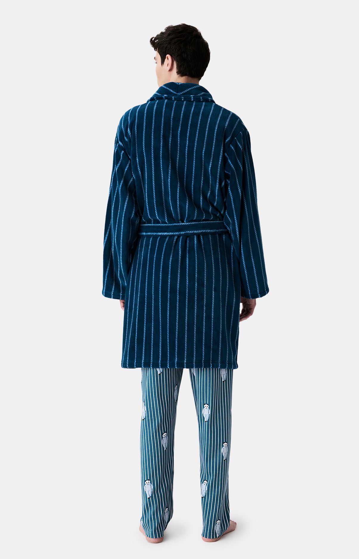 Robes de Chambre, Peignoirs & Vestes Homme Pandastique PETROLE 7