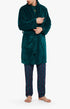 Robe de chambre Homme polaire Vert 1