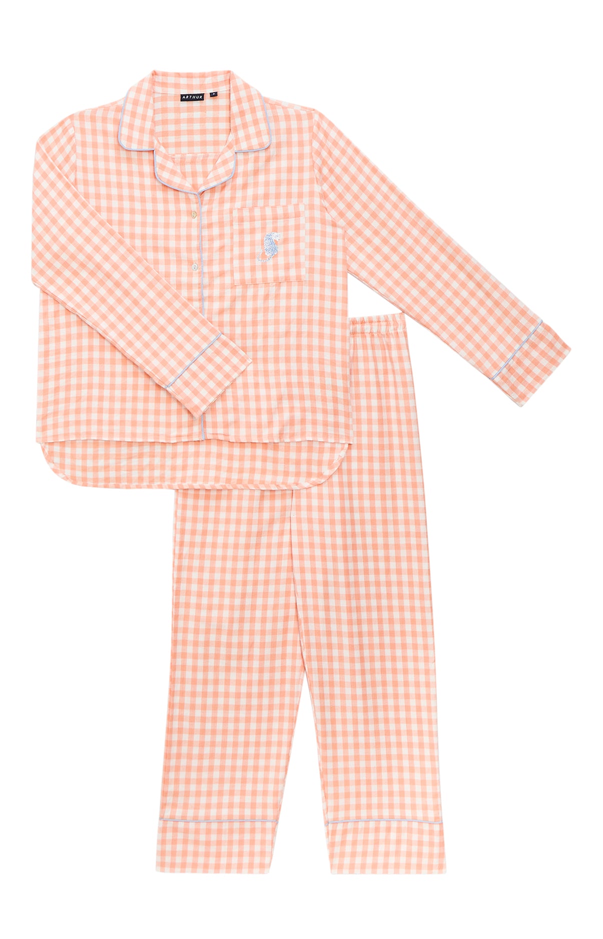 Pyjamas Femme Nina ORANGE 3