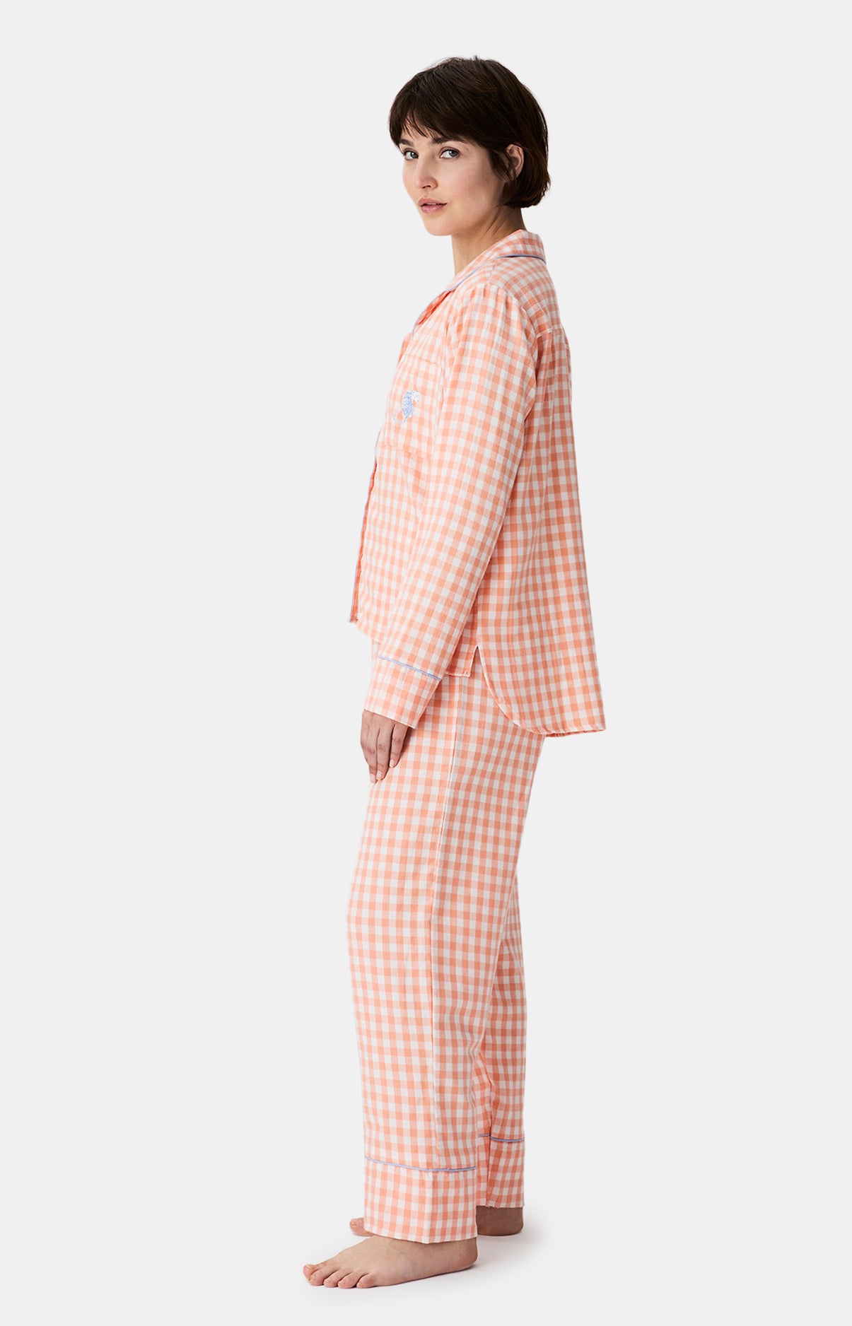 Pyjamas Femme Nina ORANGE 4