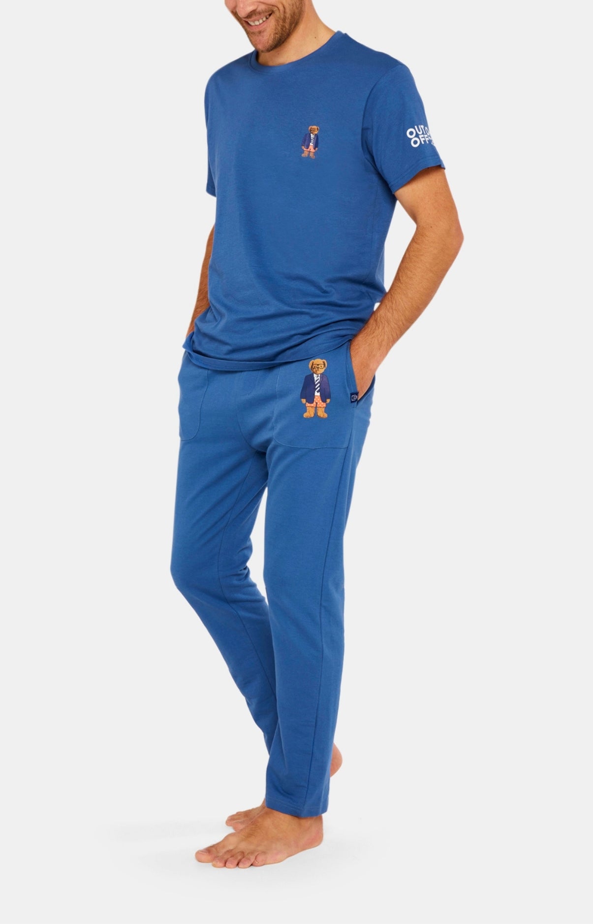 Jogg Homme Teddy Bleu 1