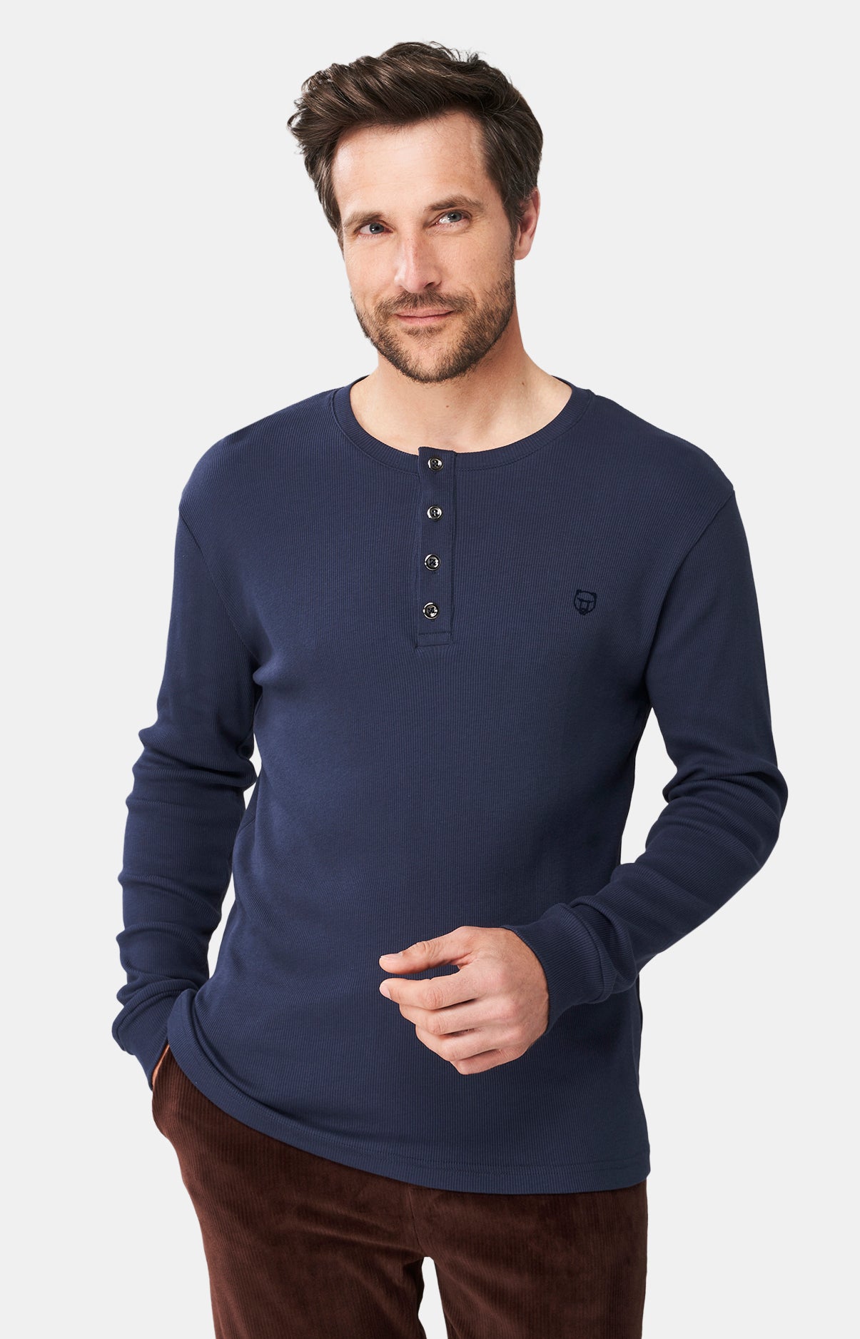 Tee-shirt Femme manches longues Bleu 16
