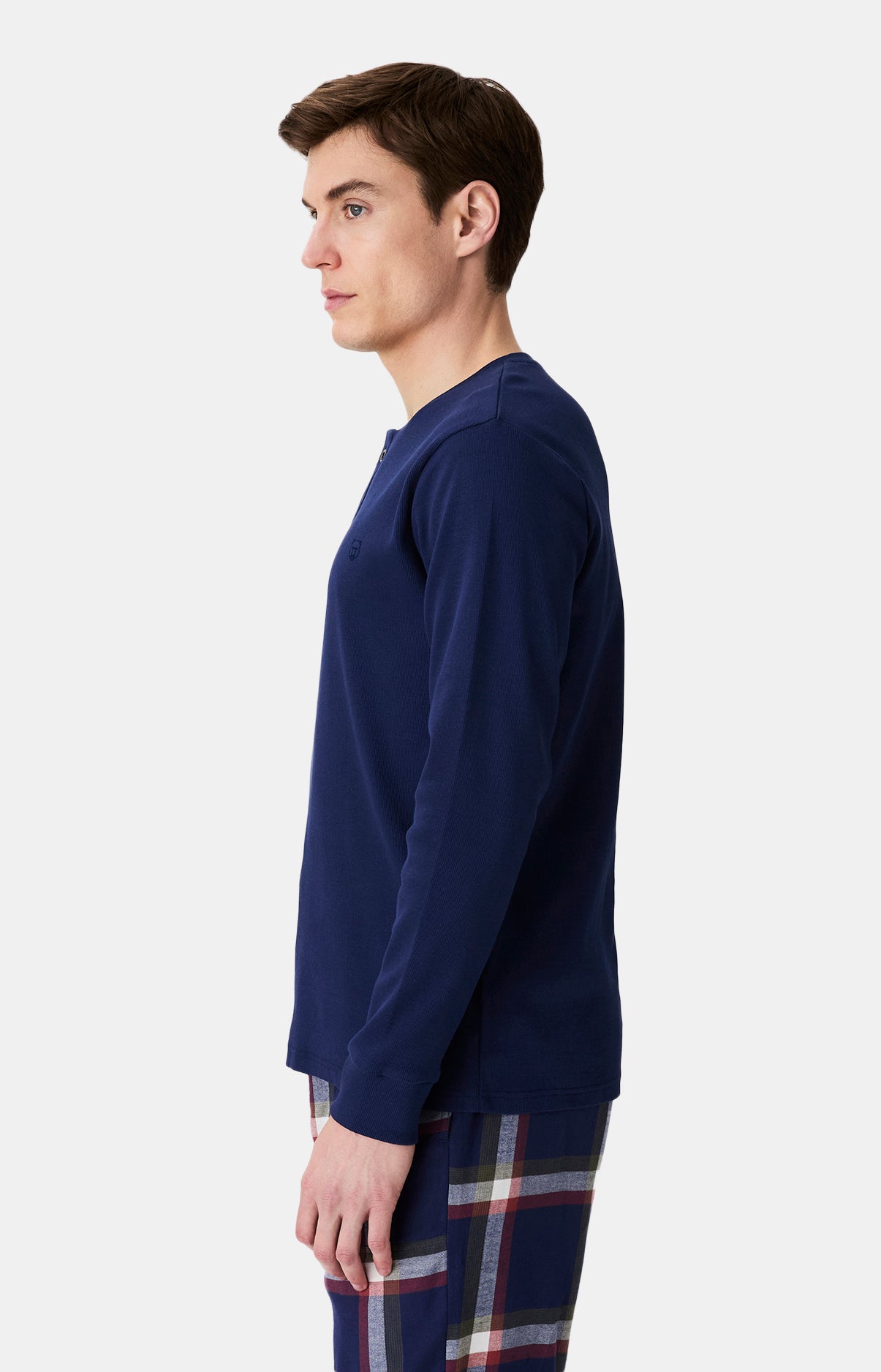 Hauts Homme shirt manches longues Abysse MARINE 5