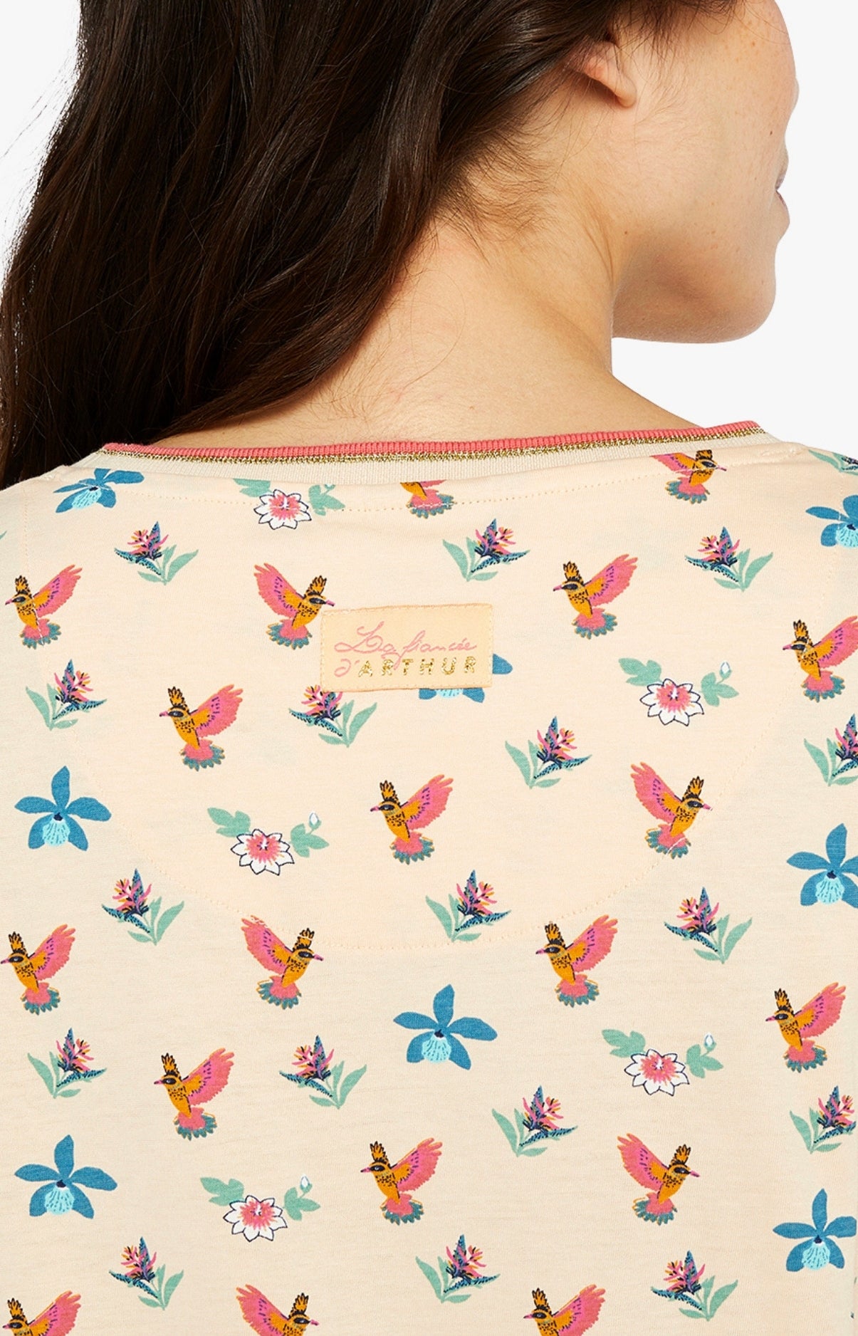 Chemise de nuit Femme Colibri Rose 6