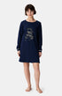 Chemises de nuit Femme Nuit Polaire MARINE 1