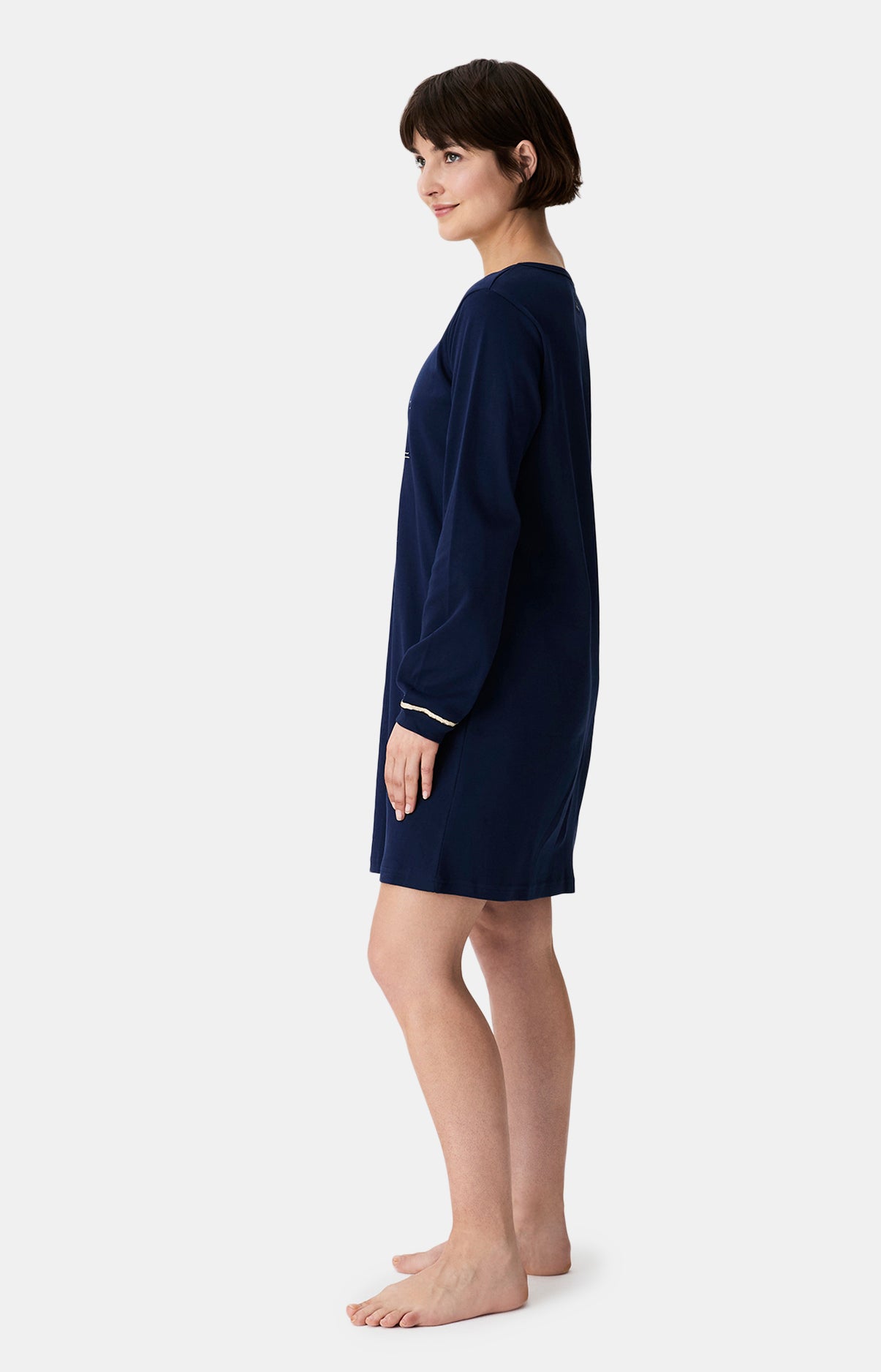 Chemises de nuit Femme Nuit Polaire MARINE 5