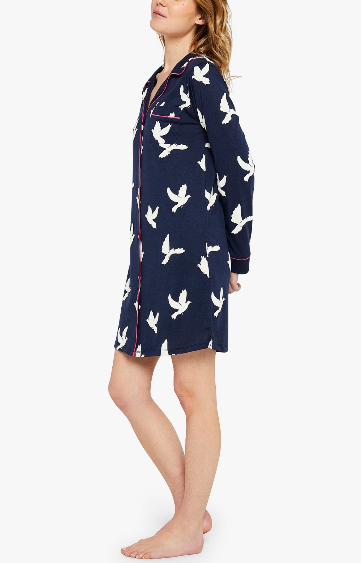 Liquette Femme Colombes Marine 4