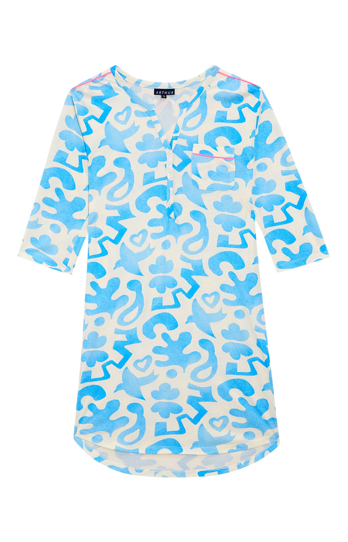 Liquette Femme Matis Bleu et Blanc 3