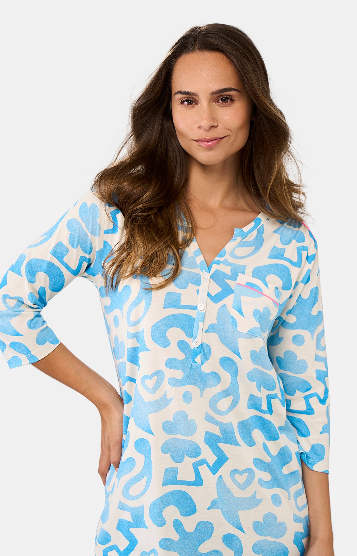 Liquette Femme Matis Bleu et Blanc 4