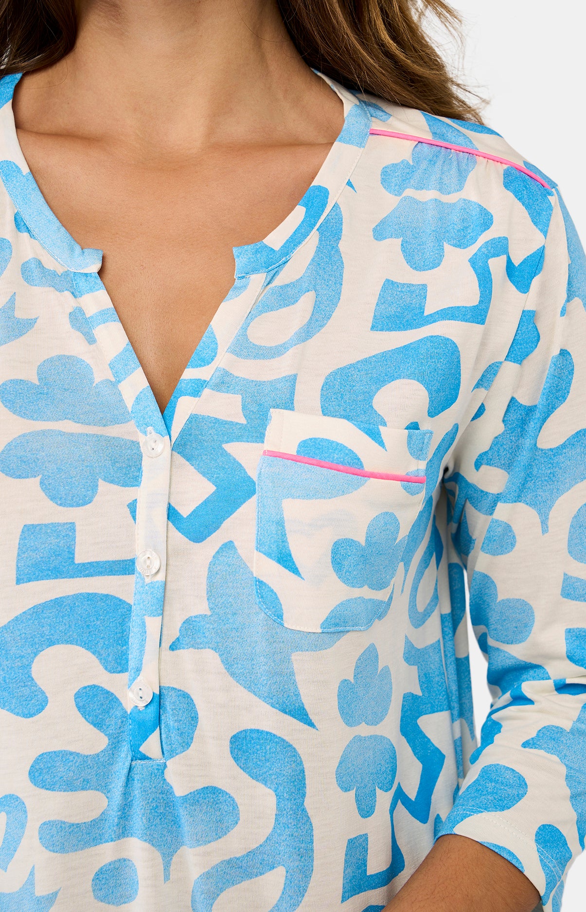 Liquette Femme Matis Bleu et Blanc 6