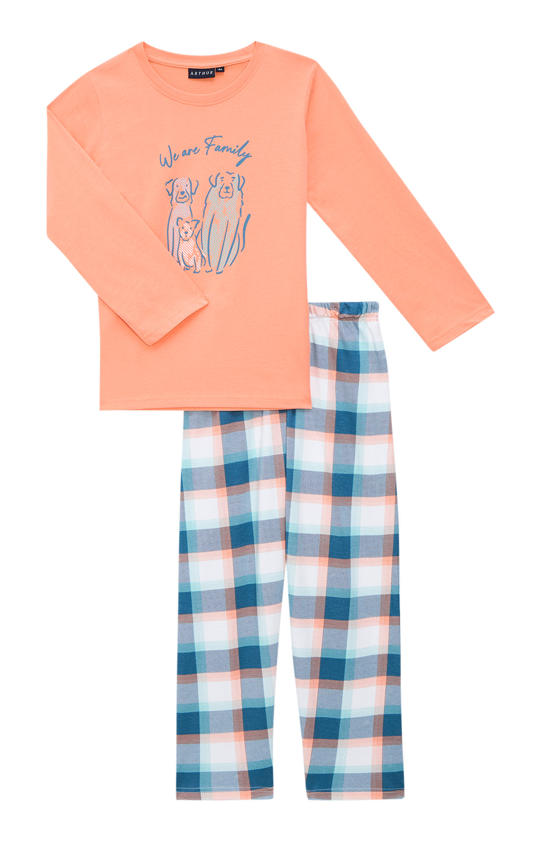 Pyjamas Enfant We are family MULTICOLORE 3