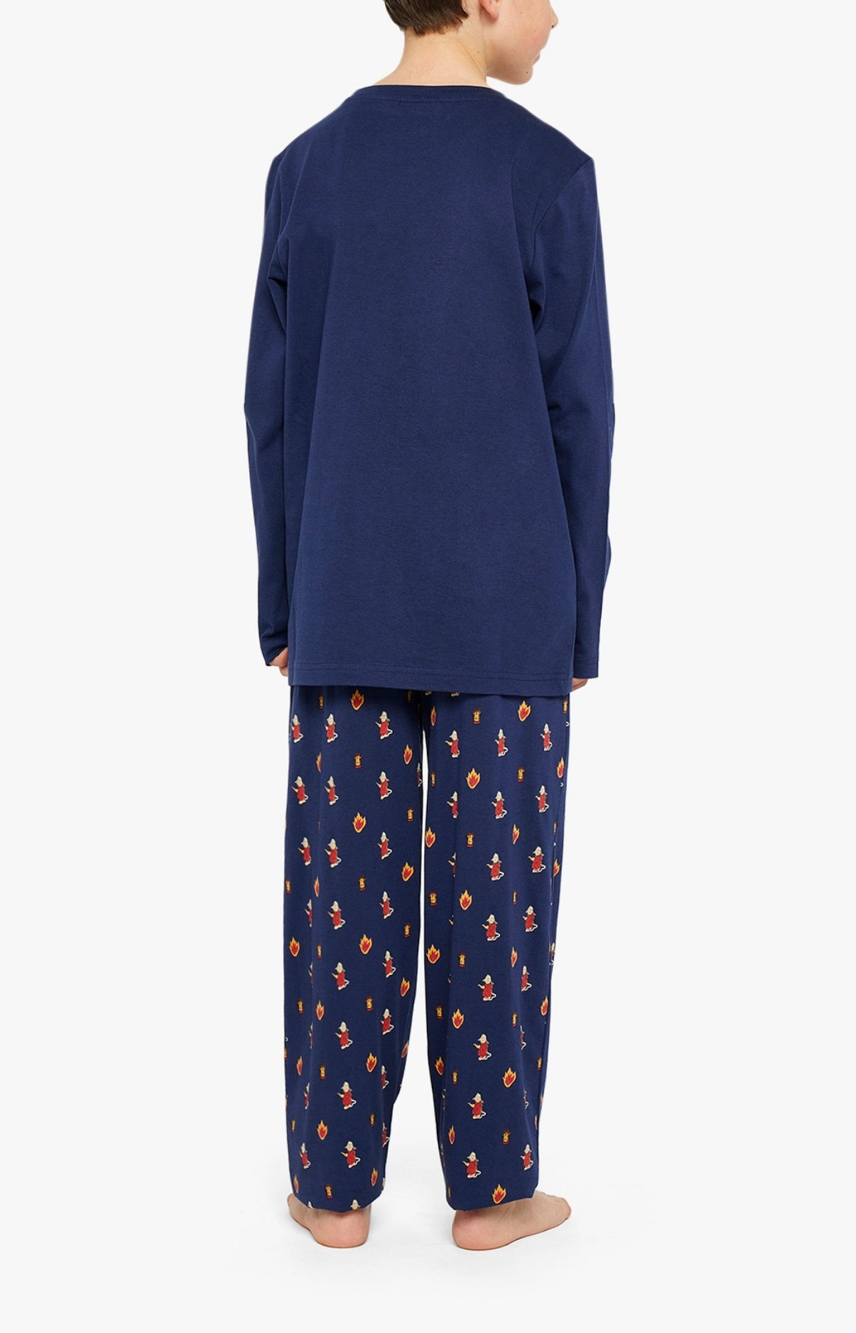 Pyjama long Enfant On Fire Marine 5