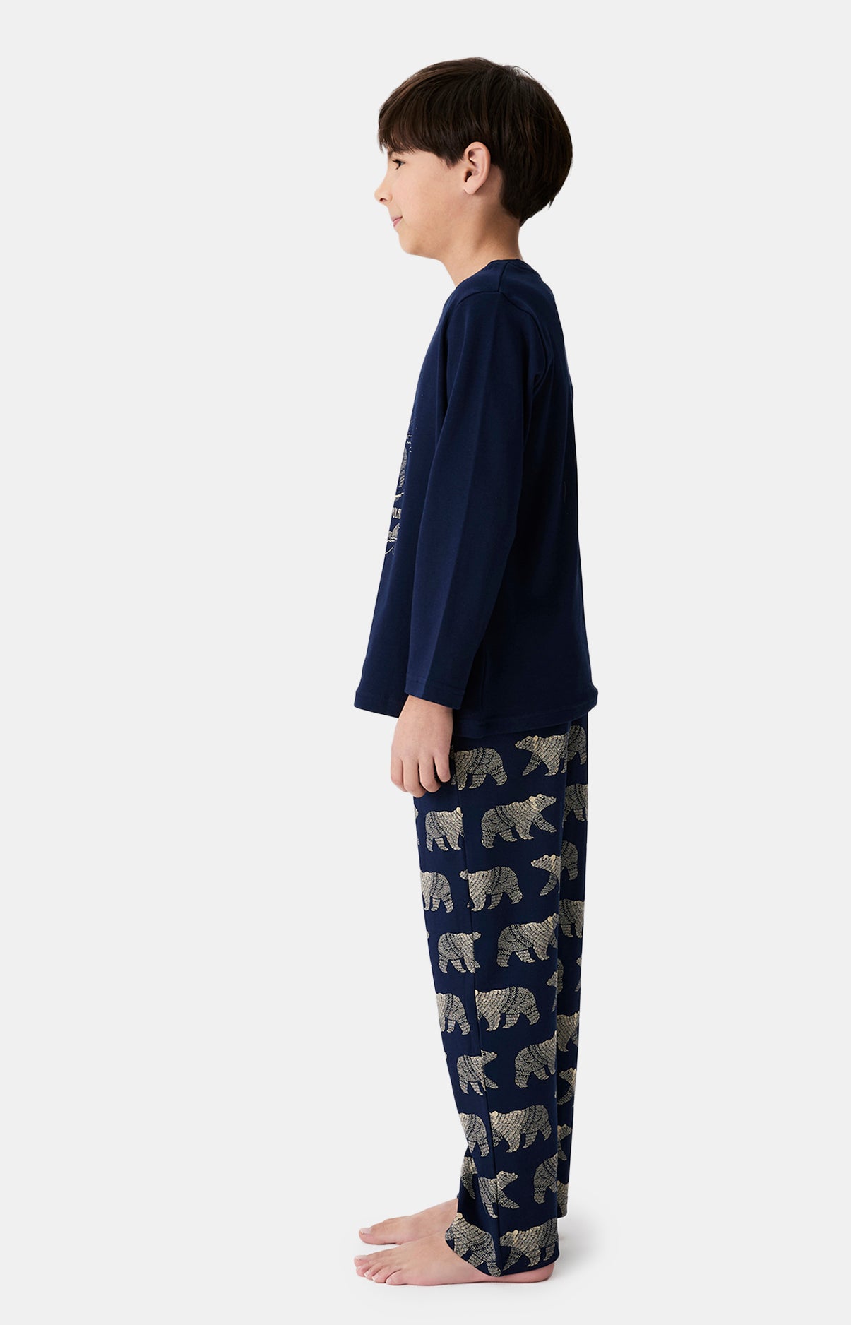 Pyjamas Enfant Nuit Polaire MARINE 6