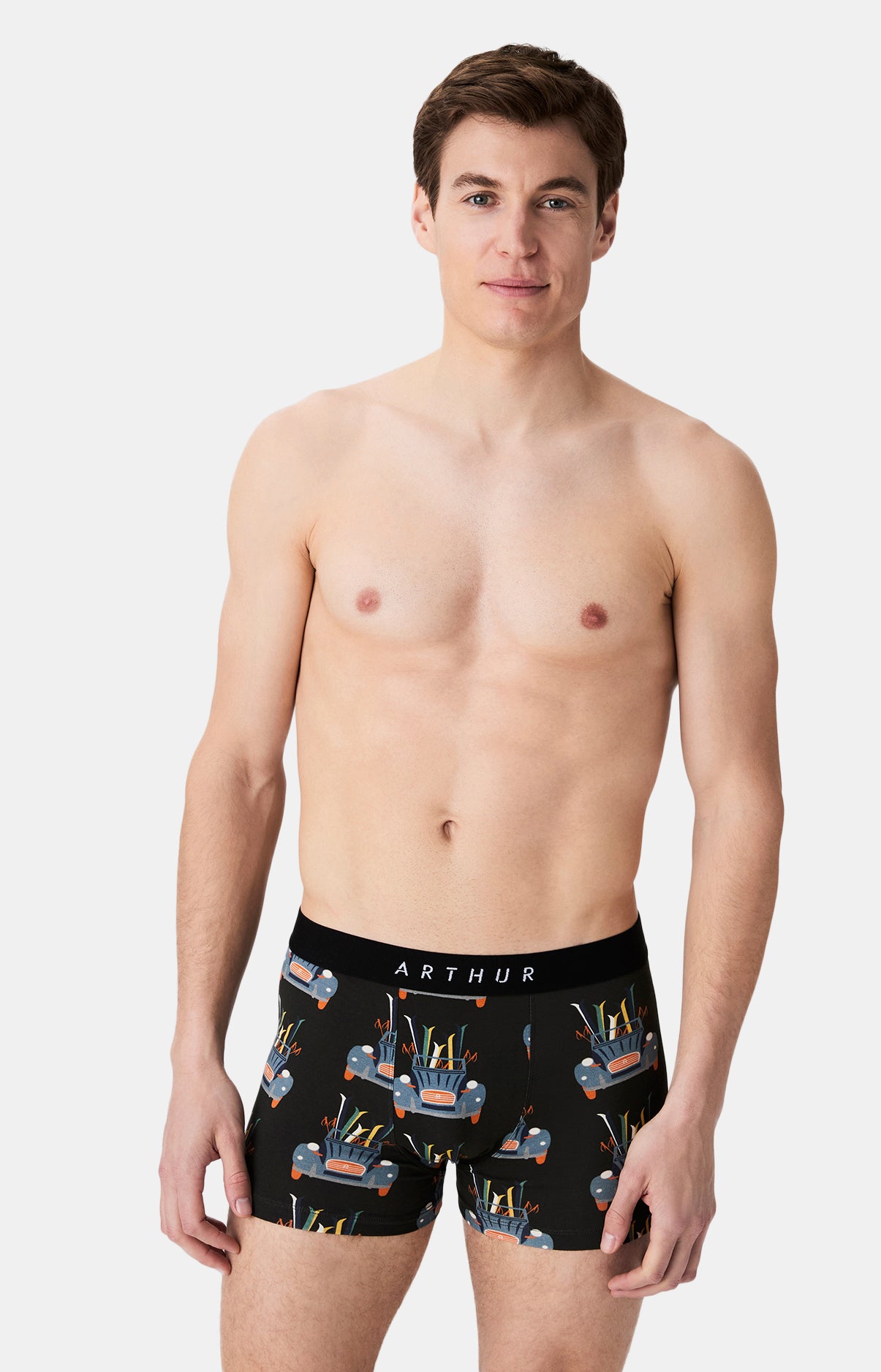 Boxers homme Ski You Later NOIR 4