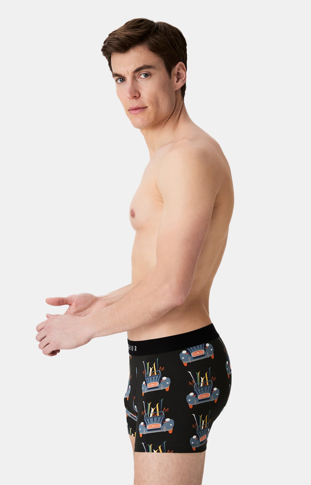 Boxers homme Ski You Later NOIR 5