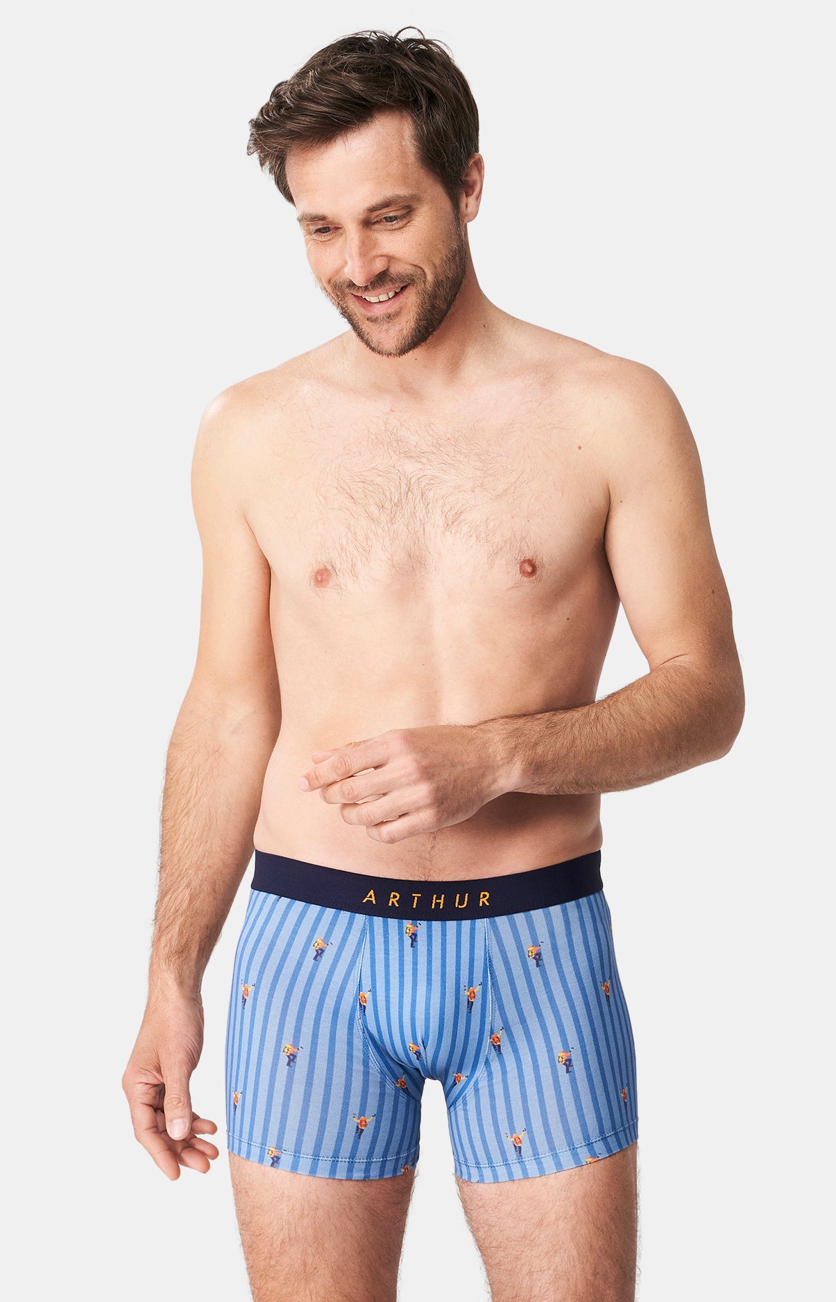 Boxer Homme Everest Bleu 1