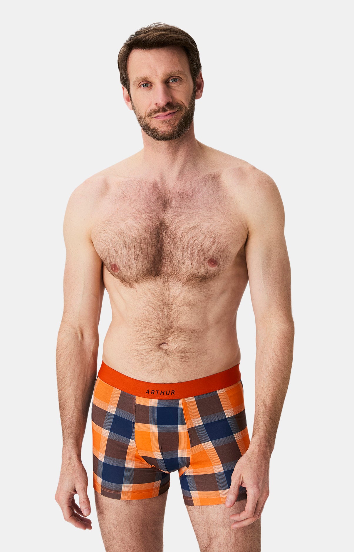 Boxers homme Fred ORANGE 1