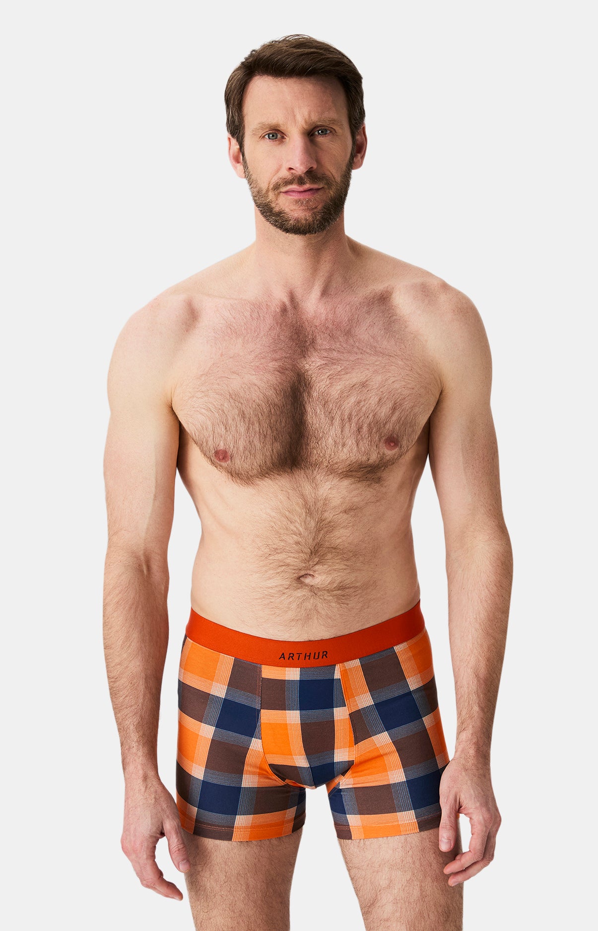 Boxers homme Fred ORANGE 4