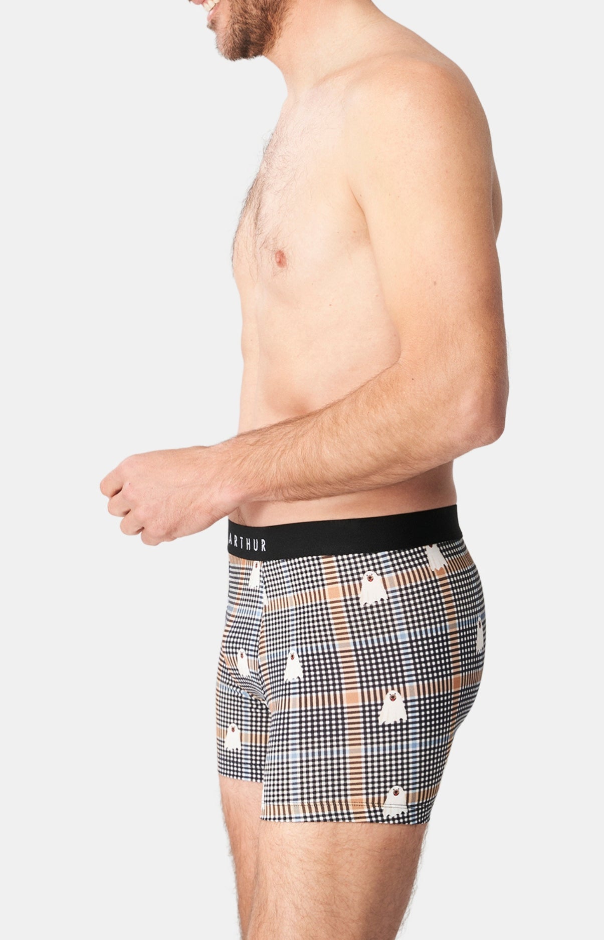 Boxer Homme Dans de beaux draps Noir 4