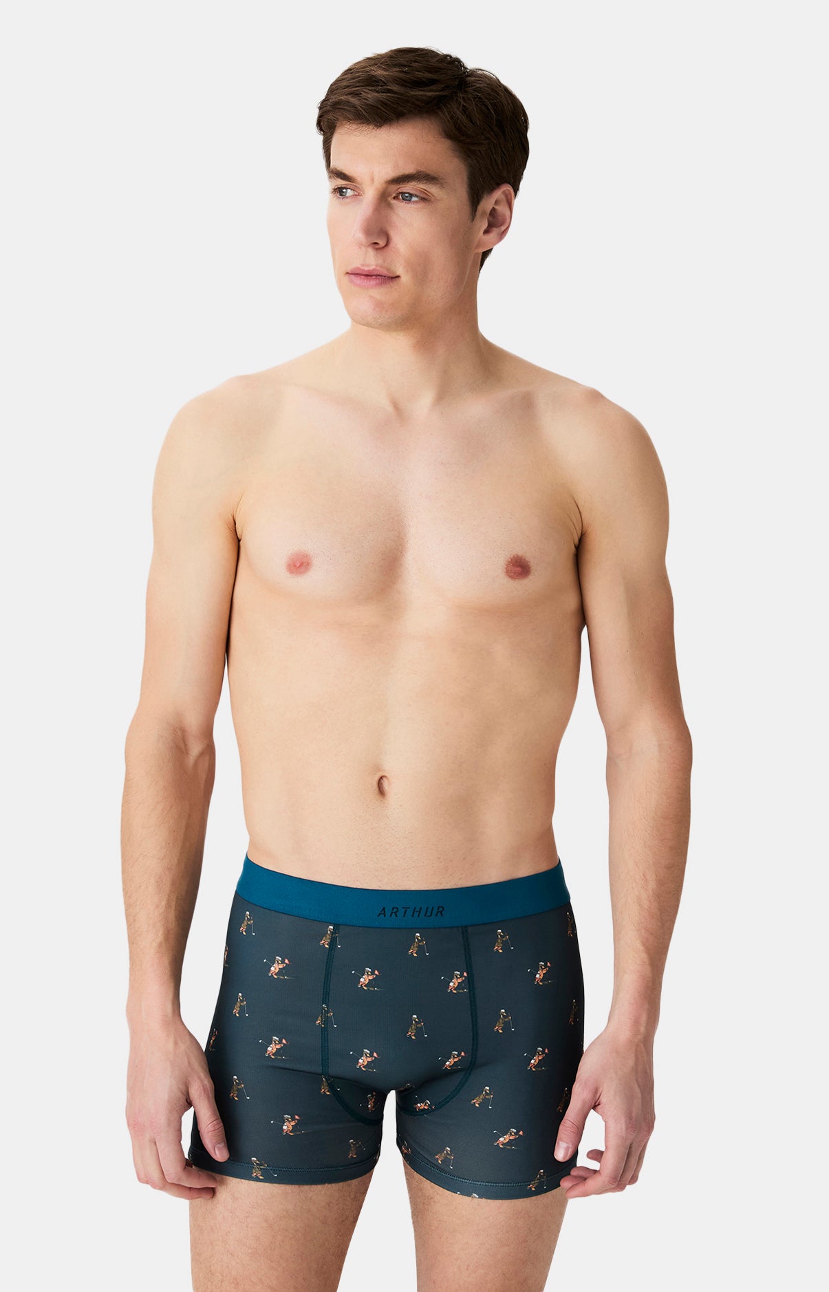Boxers homme Touche pas à mon putt CANARD 1