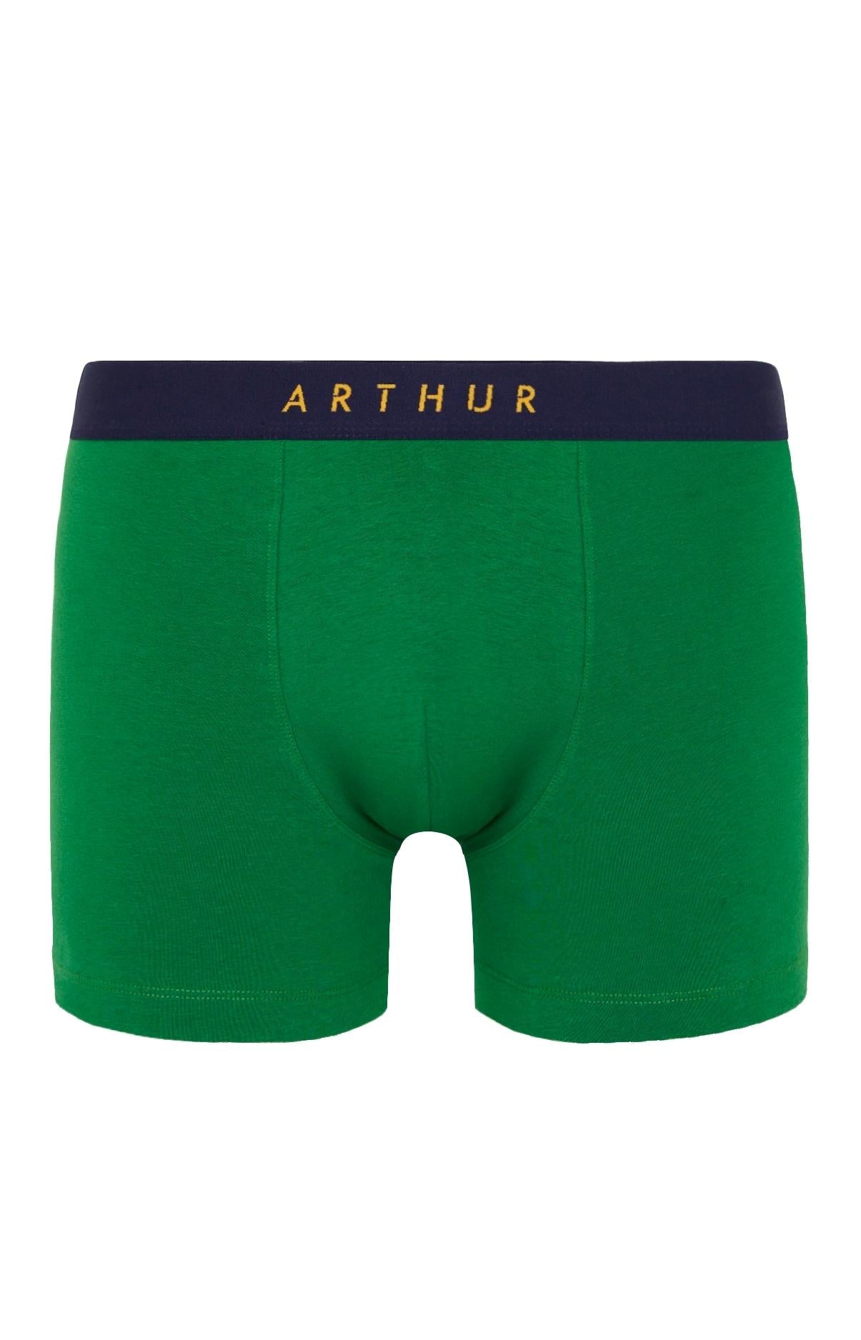Boxer Homme Coton Green Vert 3