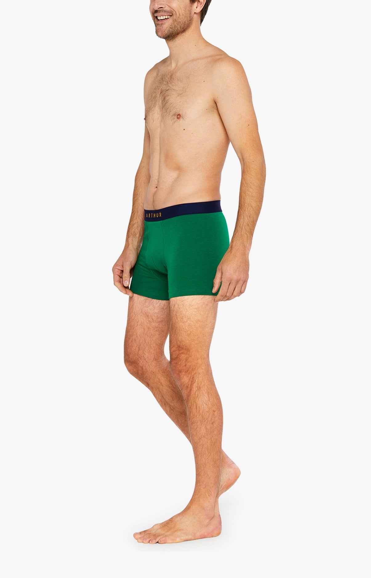 Boxer Homme Coton Green Vert 4