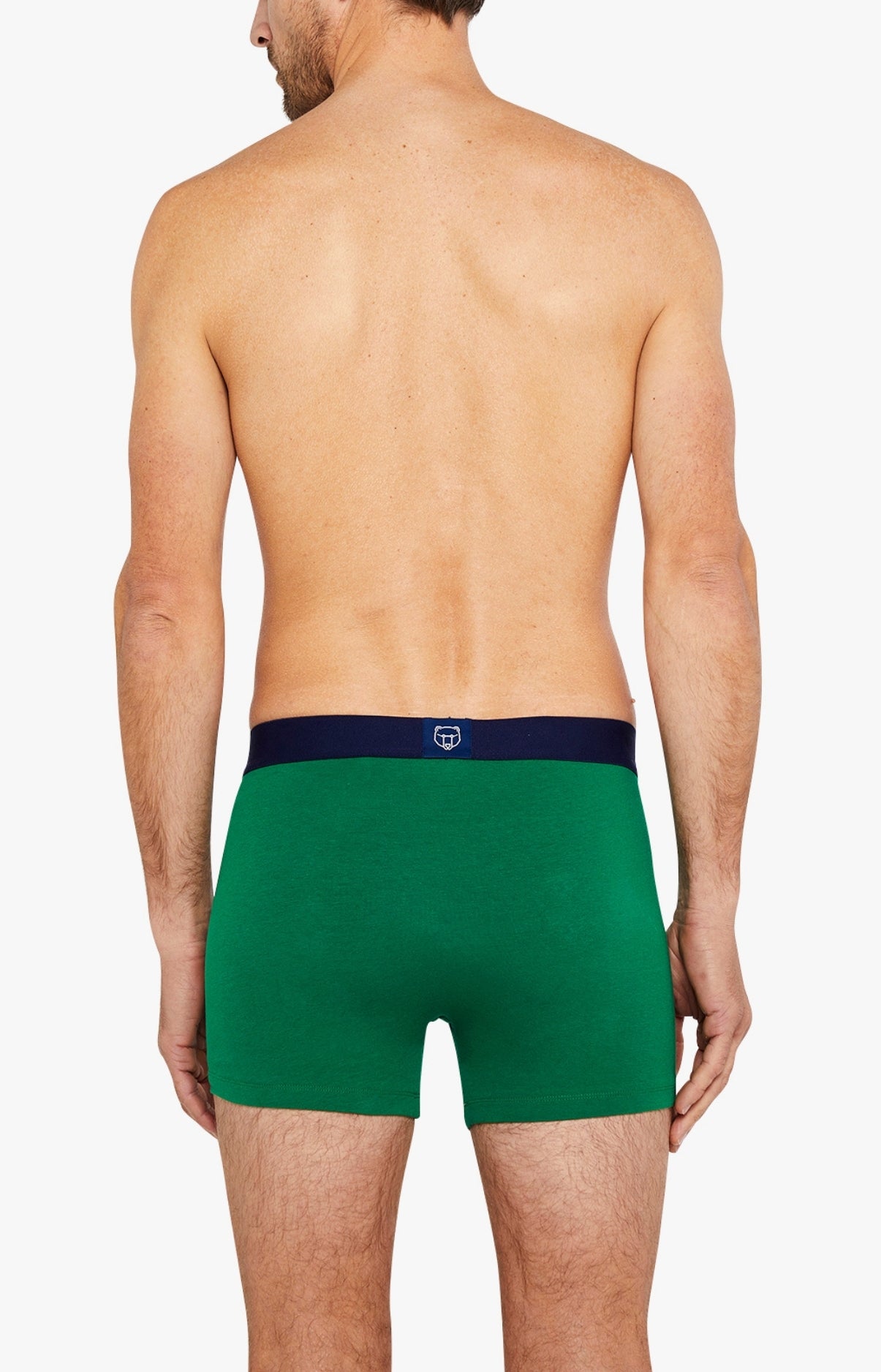 Boxer Homme Coton Green Vert 6