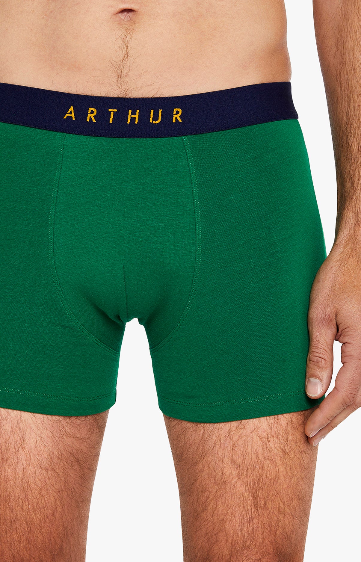 Boxer Homme Coton Green Vert 2