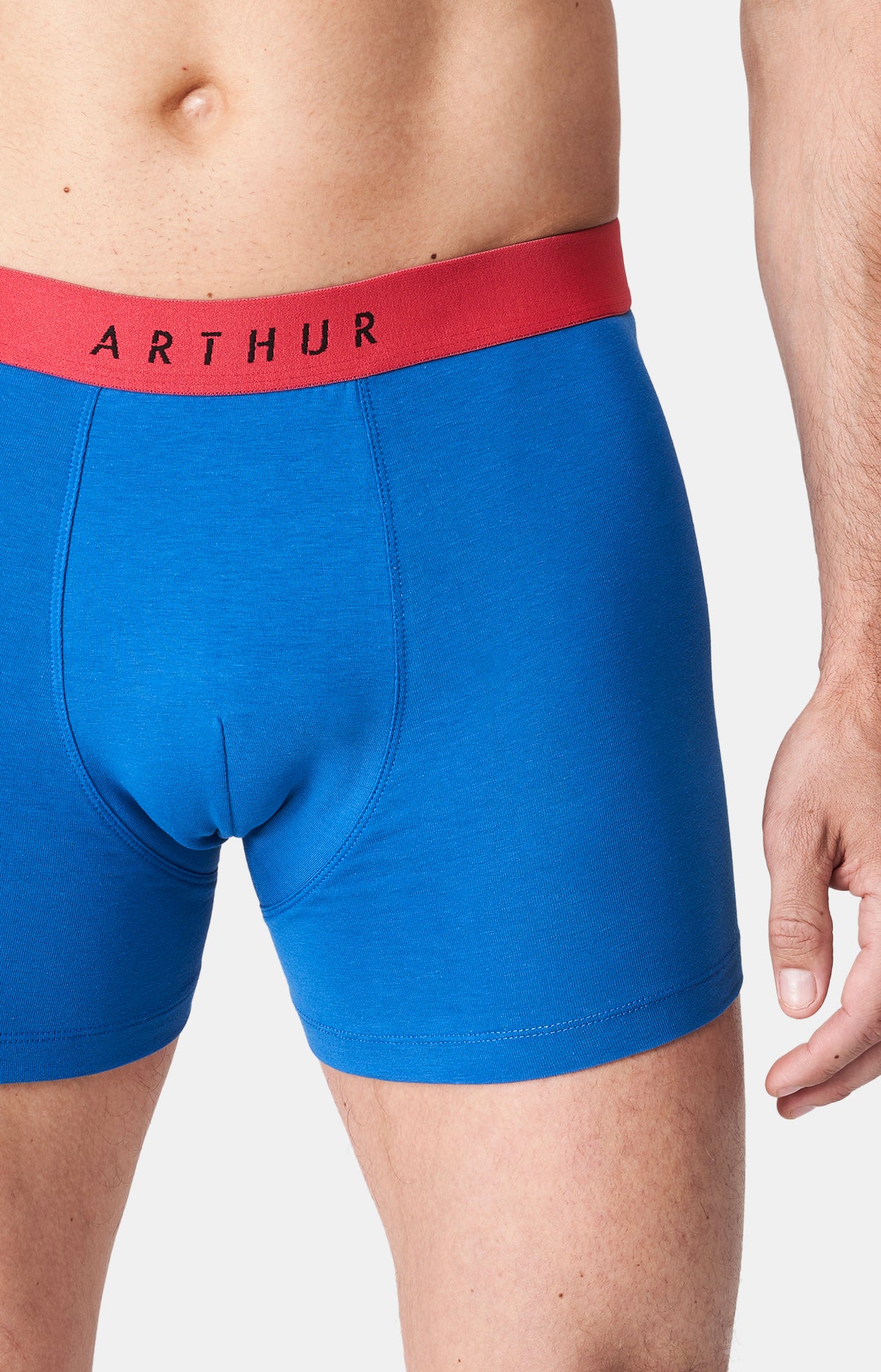 Boxer Homme Coton Homme Bleu 2