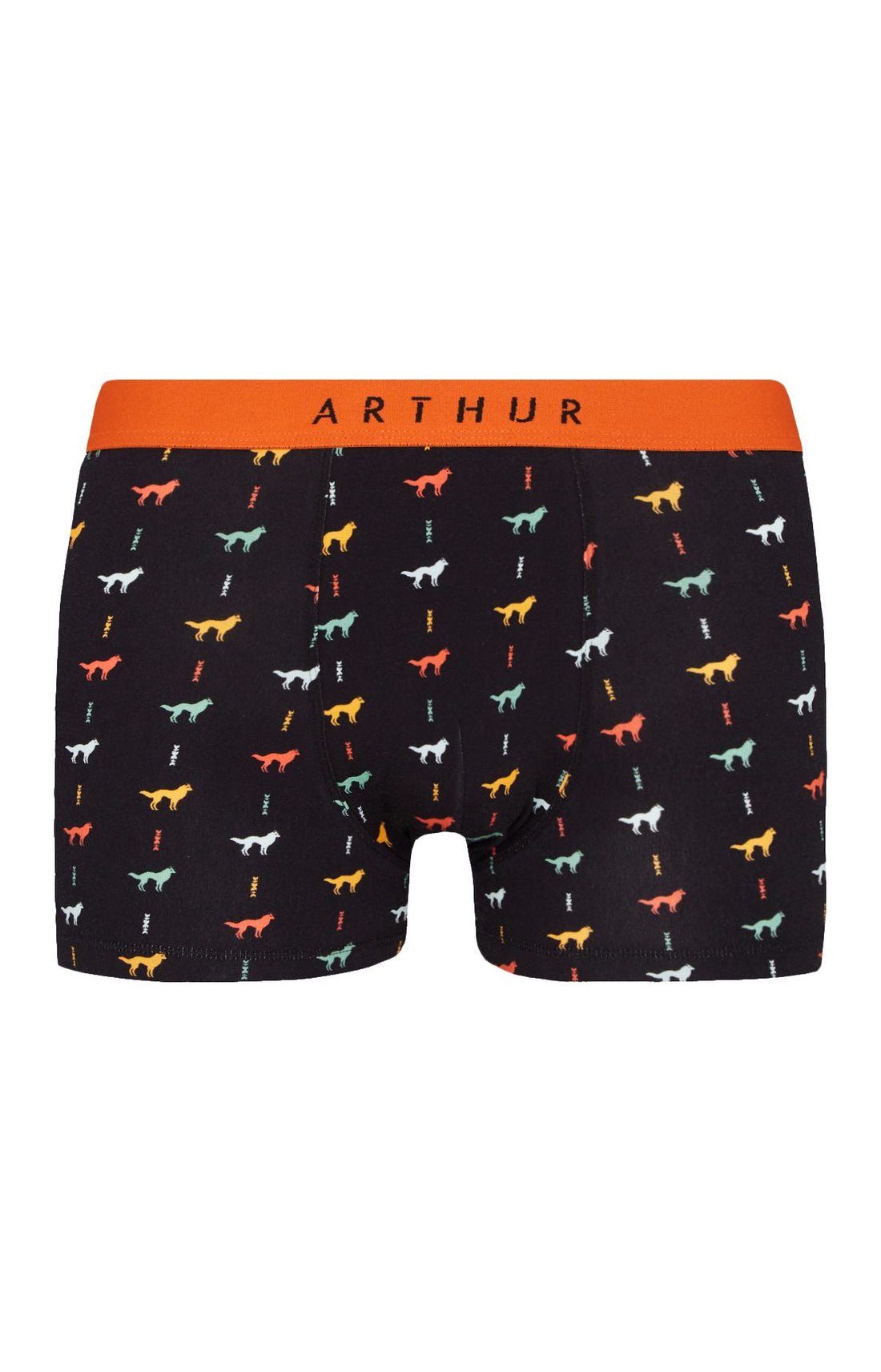 Boxer Homme Jeune loup Homme Noir 7