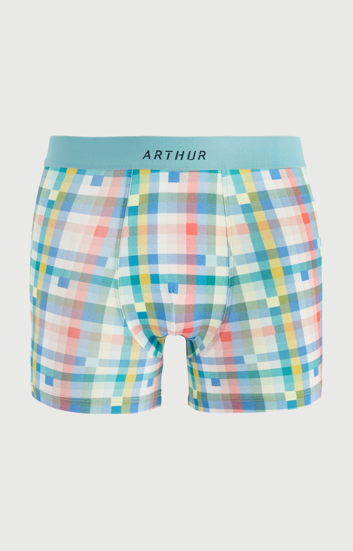 Boxer homme Mosaïque Imprimé carreaux multicolores 3