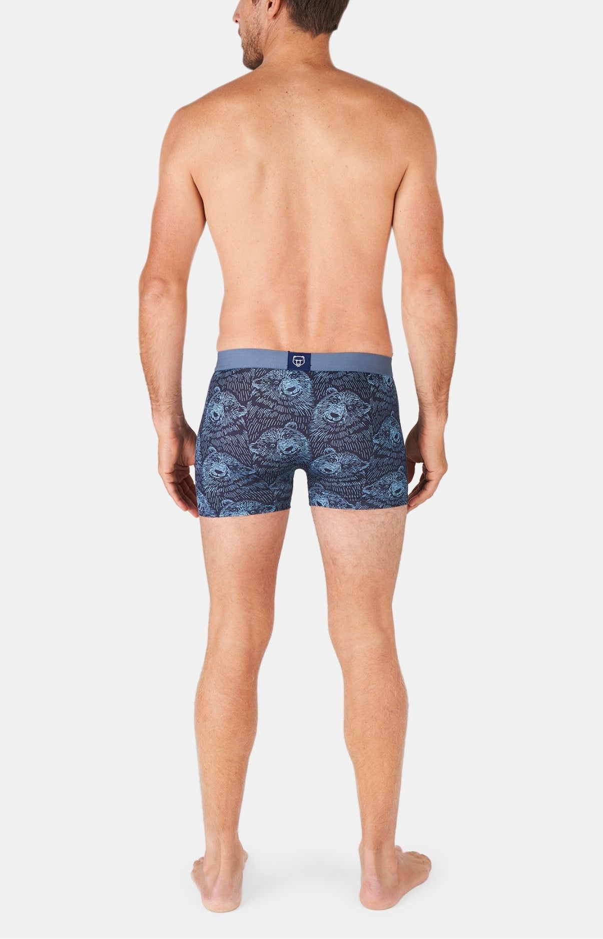 Boxer Homme Ours Marine 14