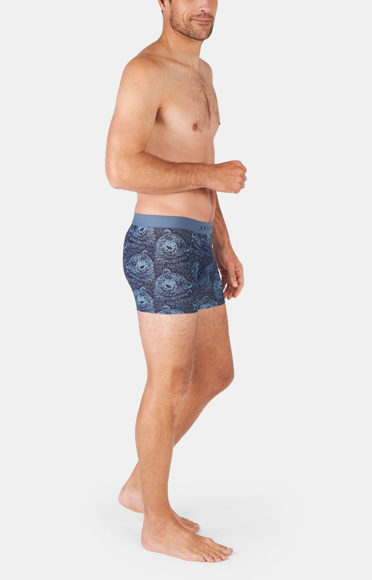 Boxer Homme Ours Marine 13