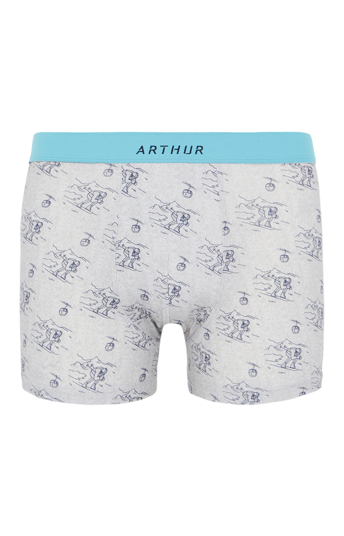 Boxers homme Tout schuss GRIS 3