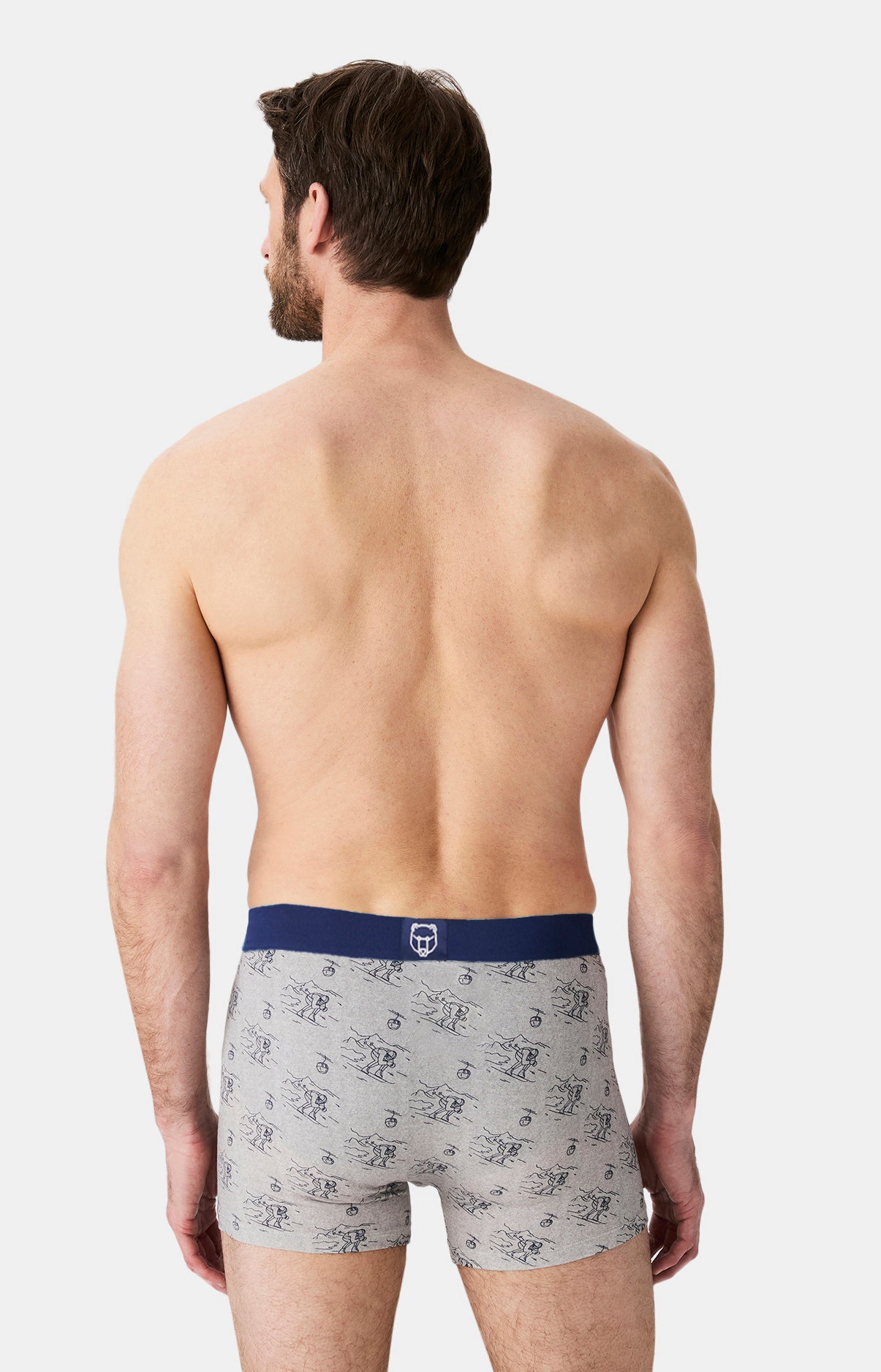 Boxers homme Tout schuss GRIS 6