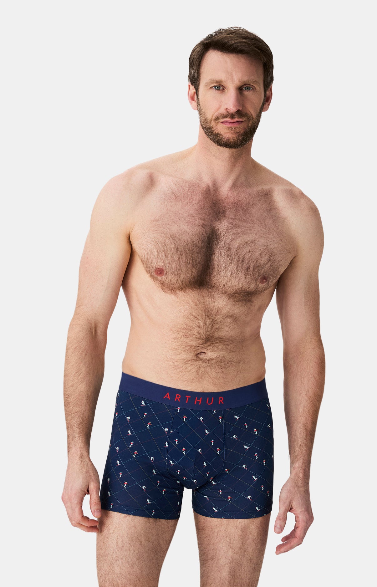 Boxers homme Ski MARINE 1