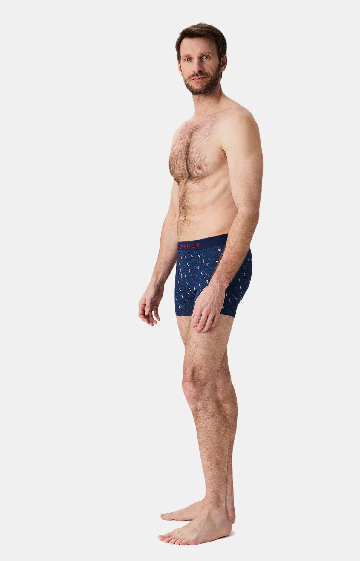 Boxers homme Ski MARINE 5